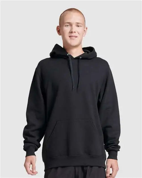 Jerzees 700mr Eco™ Premium Blend Ring-spun Hooded Sweatshirt - Black Ink