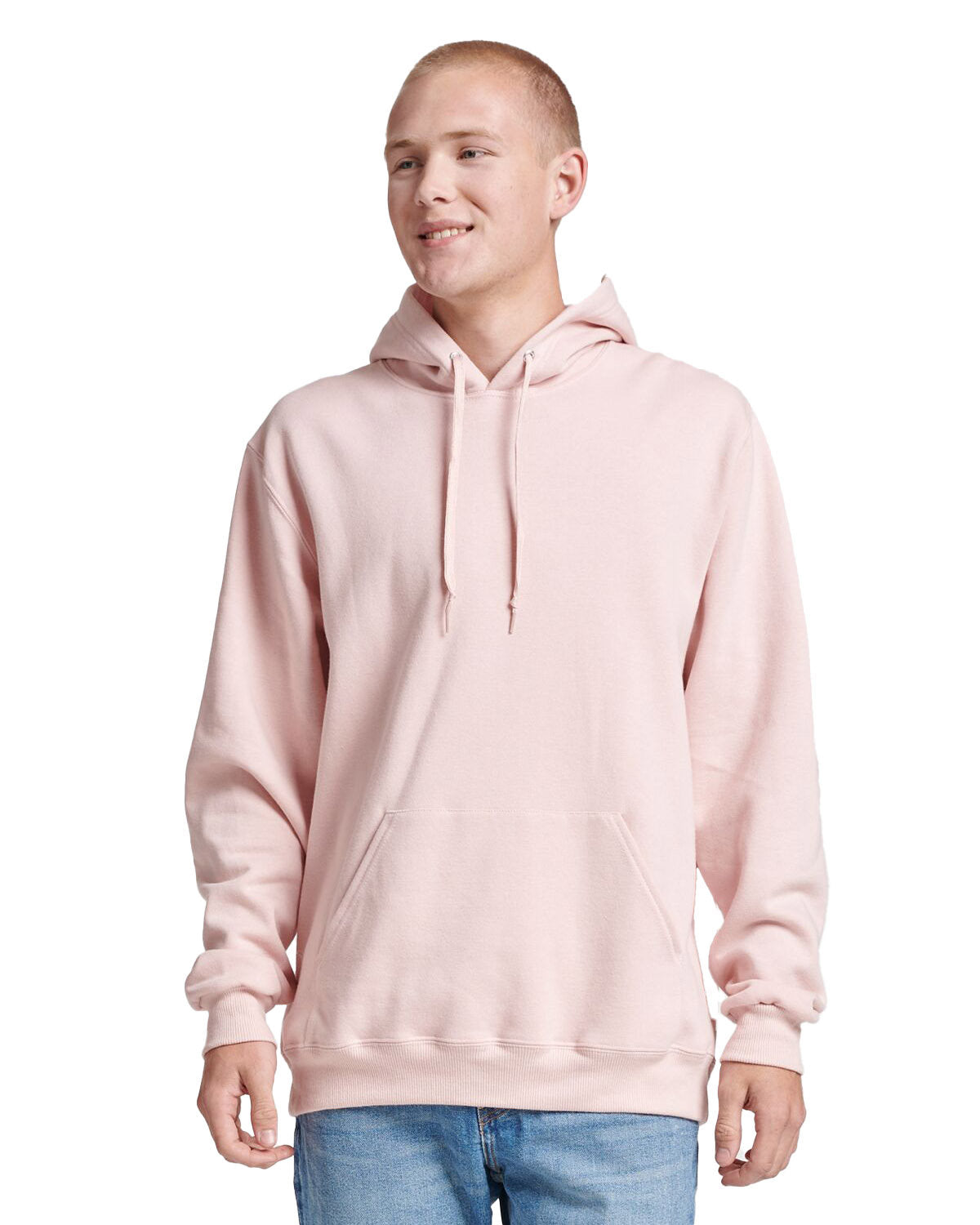 Jerzees 700mr Eco™ Premium Blend Ring-spun Hooded Sweatshirt - Blush Pink
