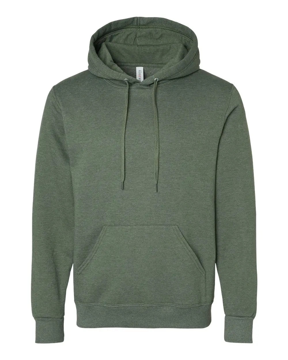 Jerzees 700mr Eco™ Premium Blend Ring-spun Hooded Sweatshirt - Military Green Heather - Olive / s