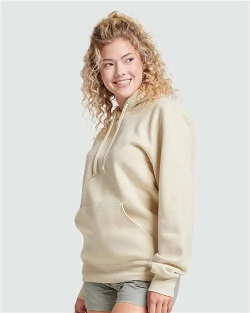 Jerzees 700mr Eco™ Premium Blend Ring-spun Hooded Sweatshirt - Putty