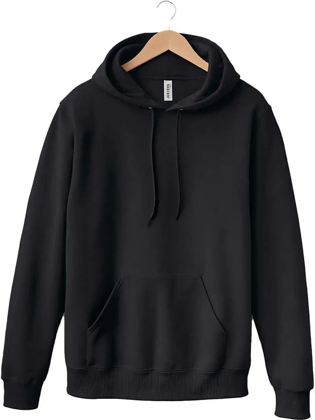Jerzees 700mr Eco Premium Blend Ringspun Hooded Sweatshirt Black Ink