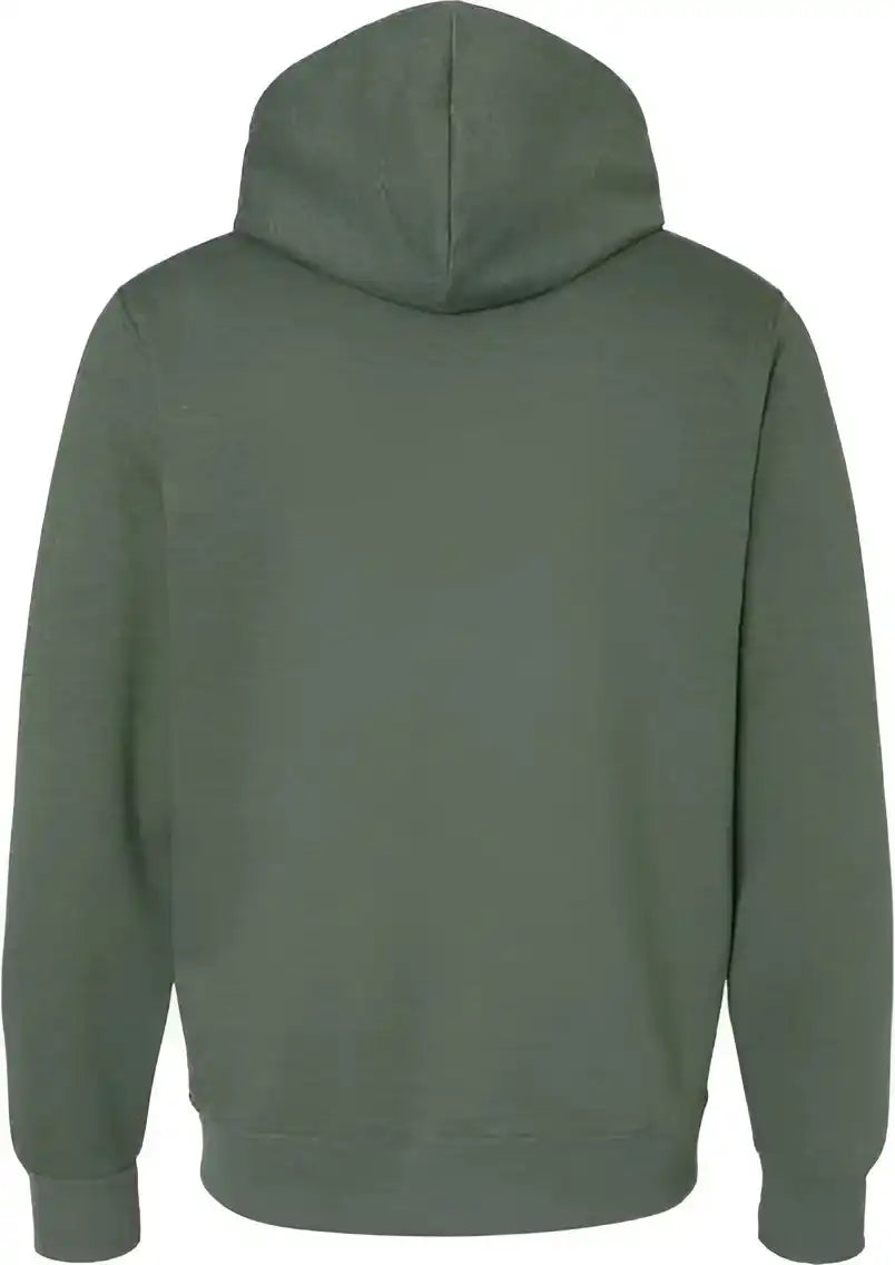 Jerzees 700mr Eco Premium Blend Ringspun Hooded Sweatshirt - Military Green Heather