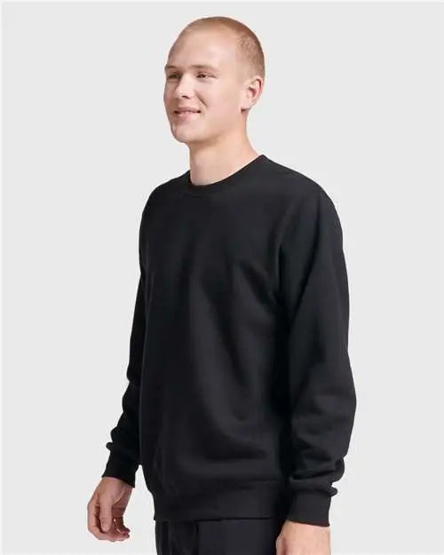 Jerzees 701mr Eco™ Premium Blend Ring-spun Crewneck Sweatshirt - Black Ink