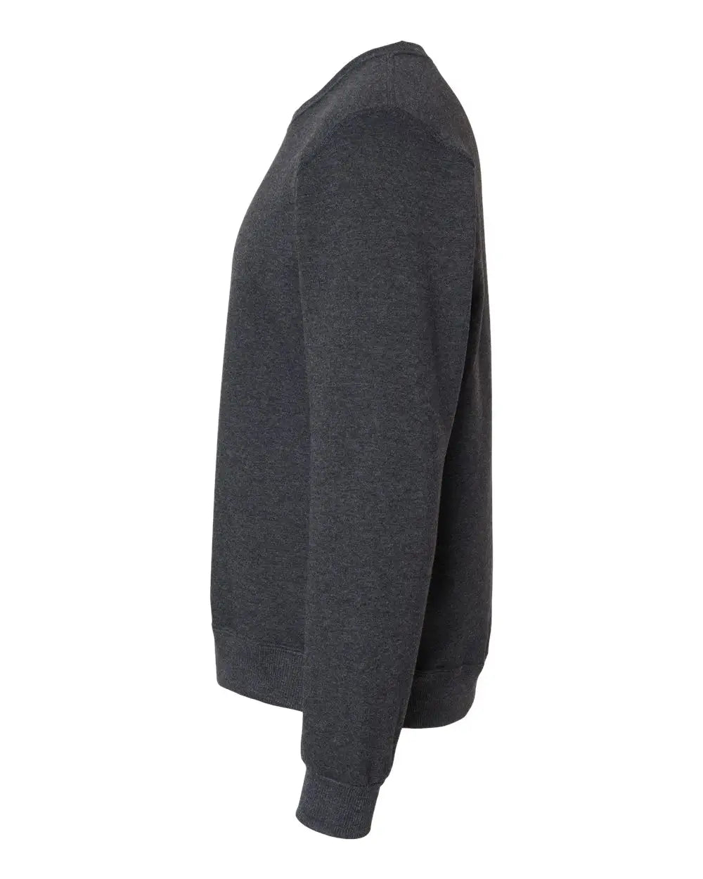 Jerzees 701mr Eco™ Premium Blend Ring-spun Crewneck Sweatshirt - Black Ink Heather
