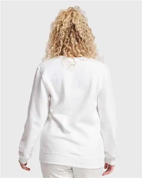 Jerzees 701mr Eco™ Premium Blend Ring-spun Crewneck Sweatshirt - White