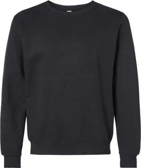 Jerzees 701mr Eco Premium Blend Ringspun Crewneck Sweatshirt Black Ink