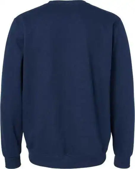 Jerzees 701mr Eco Premium Blend Ringspun Crewneck Sweatshirt J. Navy