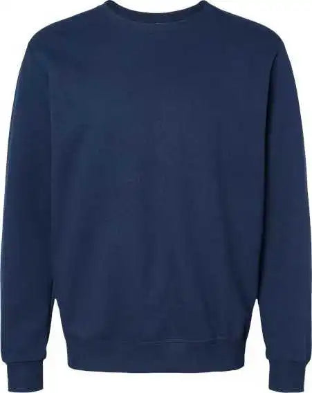 Jerzees 701mr Eco Premium Blend Ringspun Crewneck Sweatshirt J. Navy