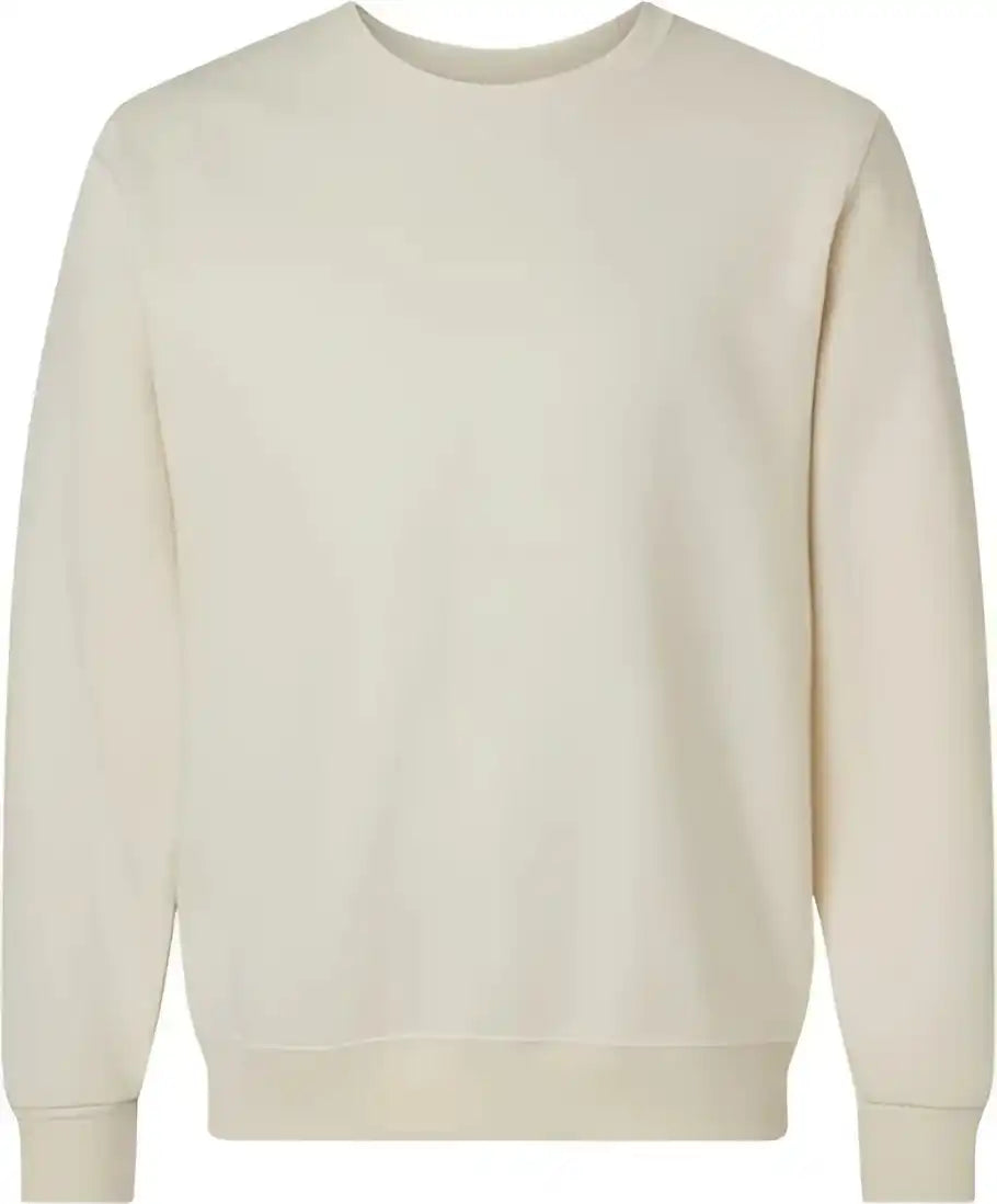 Jerzees 701mr Eco Premium Blend Ringspun Crewneck Sweatshirt Sweet Cream Heather