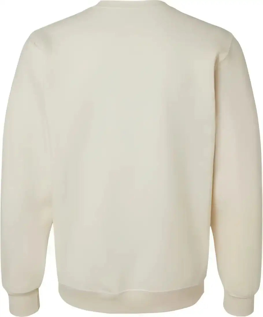Jerzees 701mr Eco Premium Blend Ringspun Crewneck Sweatshirt Sweet Cream Heather