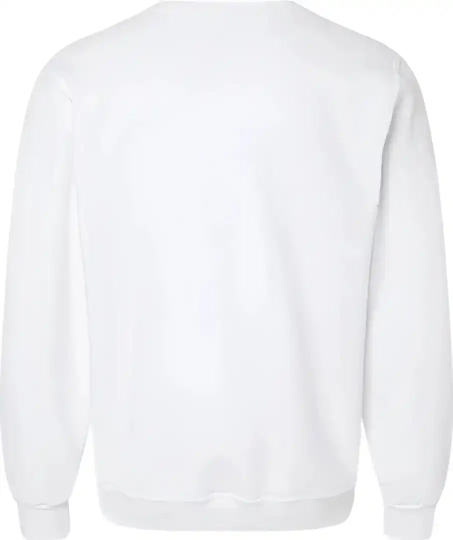 Jerzees 701mr Eco Premium Blend Ringspun Crewneck Sweatshirt White