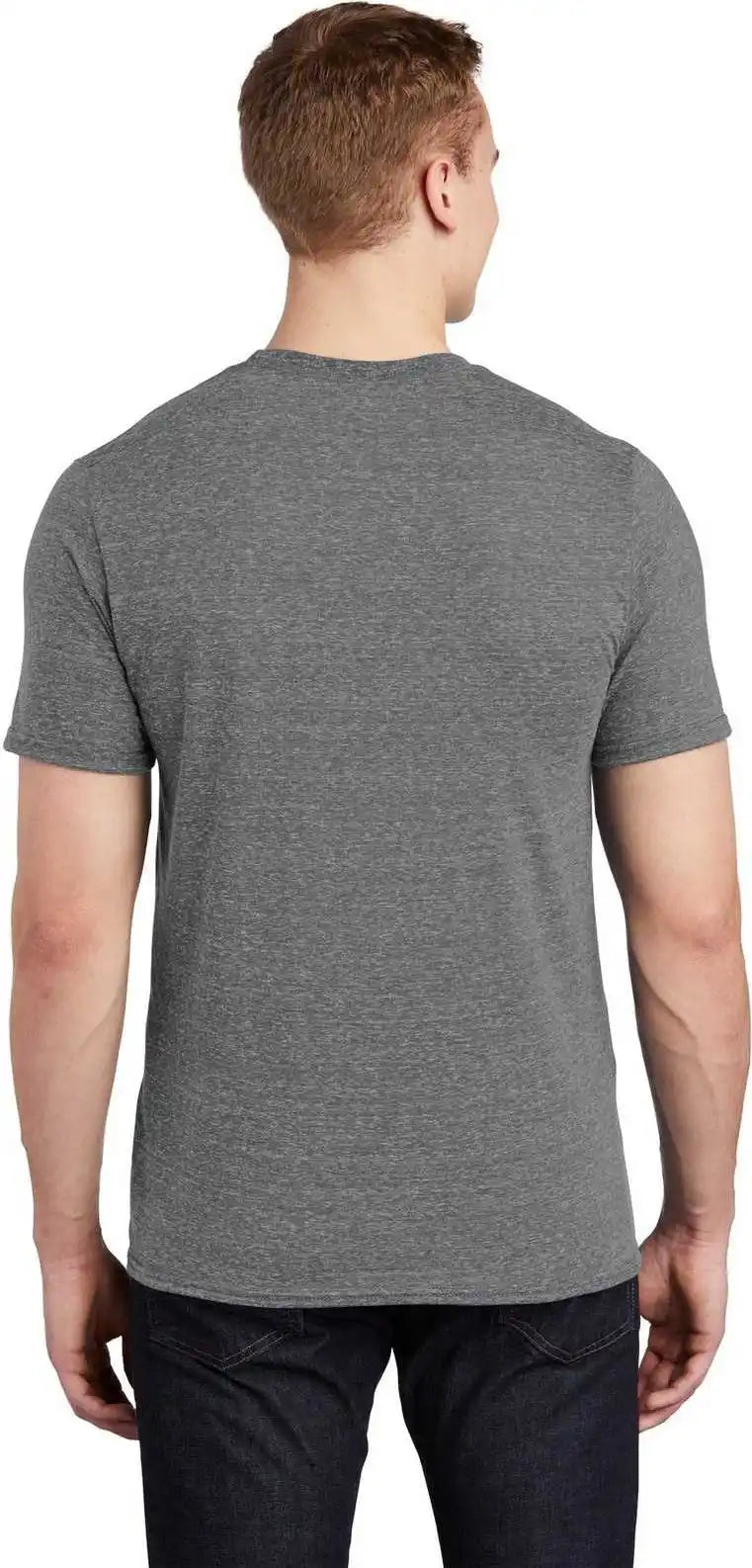 Jerzees 88m Snow Heather Jersey T-shirt - Charcoal