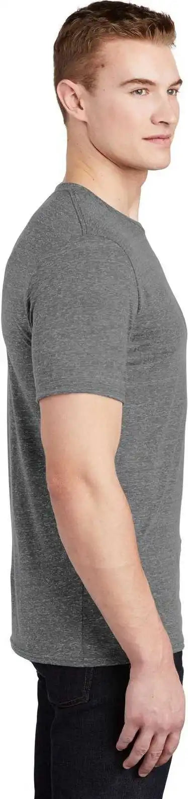 Jerzees 88m Snow Heather Jersey T-shirt - Charcoal