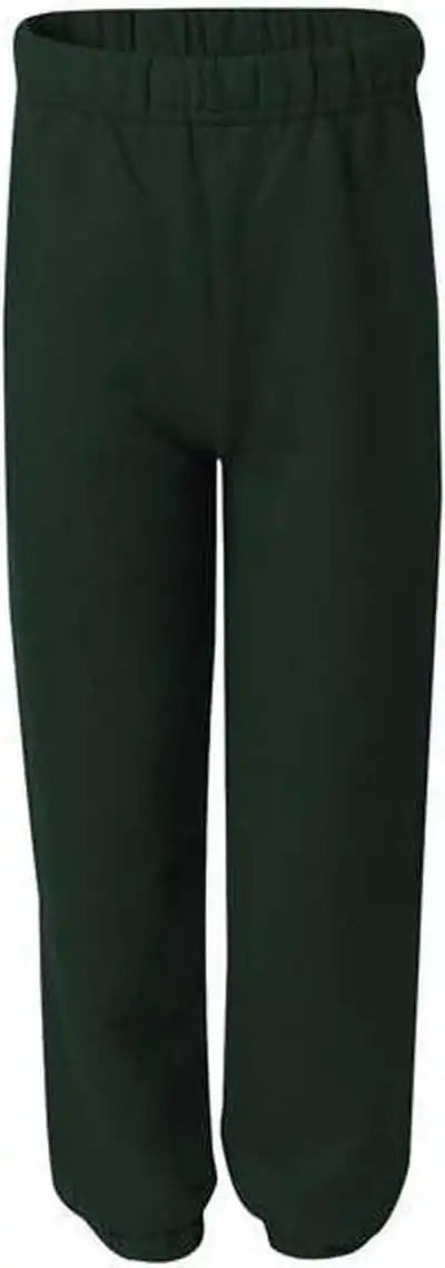 Jerzees 973br Nublend Youth Sweatpants Forest Green