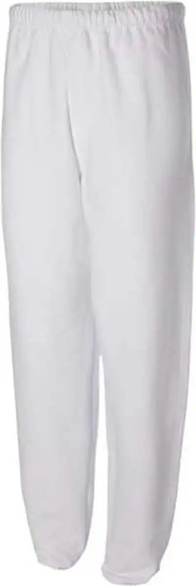 Jerzees 973mr Nublend Sweatpants - White
