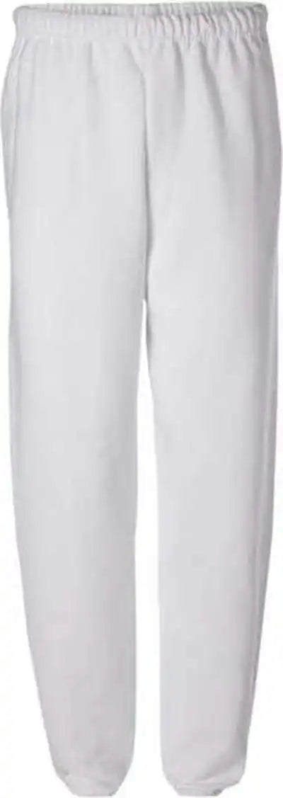 Jerzees 973mr Nublend Sweatpants - White