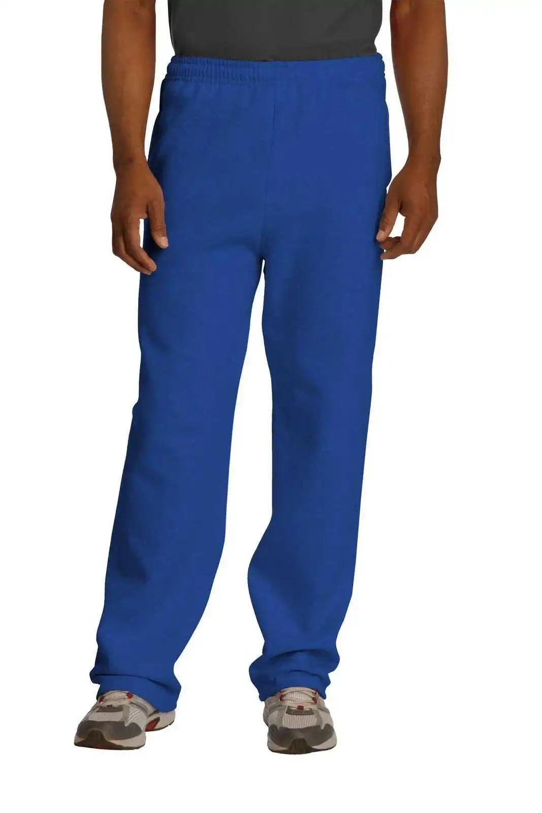 Jerzees 974mp Nublend Open Bottom Pant with Pockets - Royal