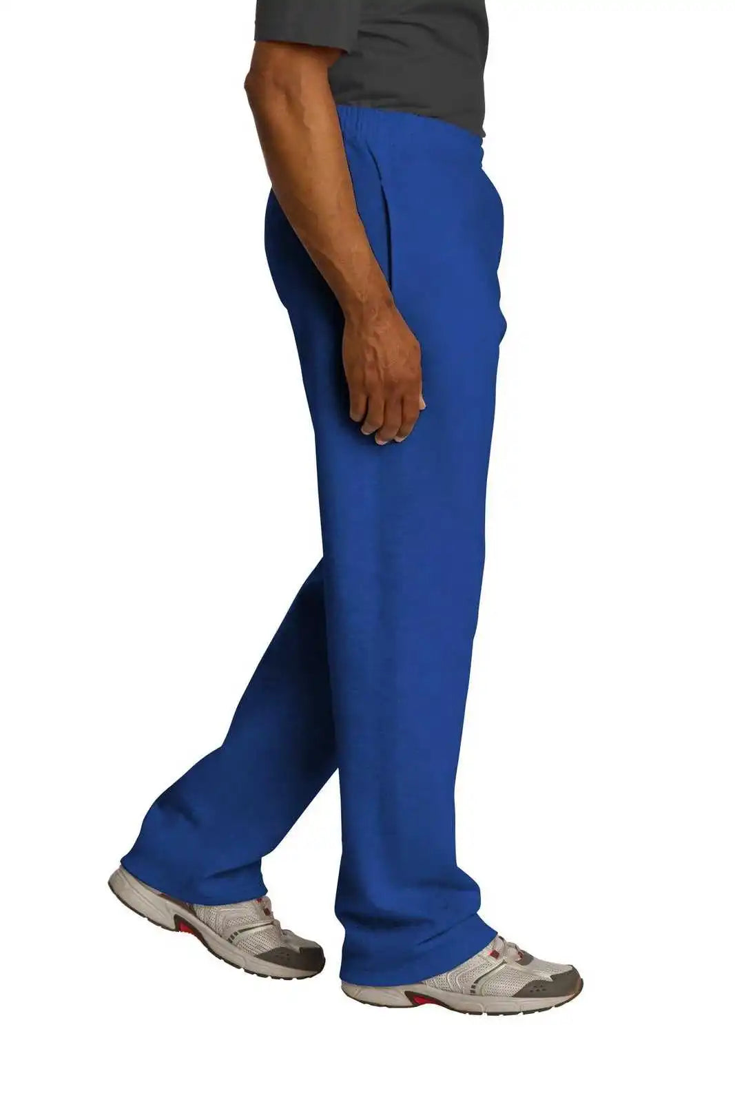 Jerzees 974mp Nublend Open Bottom Pant with Pockets - Royal