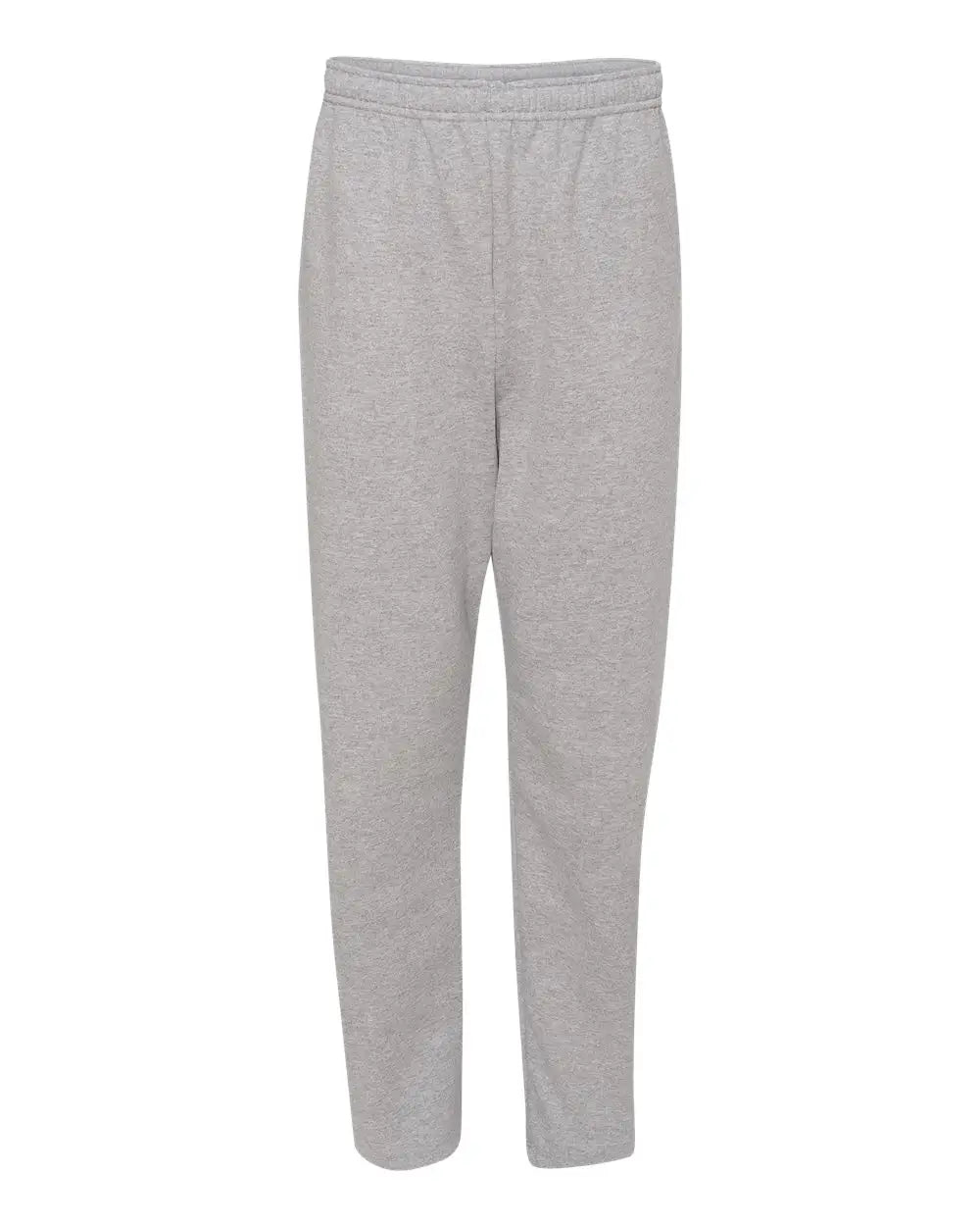 Jerzees 974mpr Nublend Open-bottom Sweatpants with Pockets - Athletic Heather