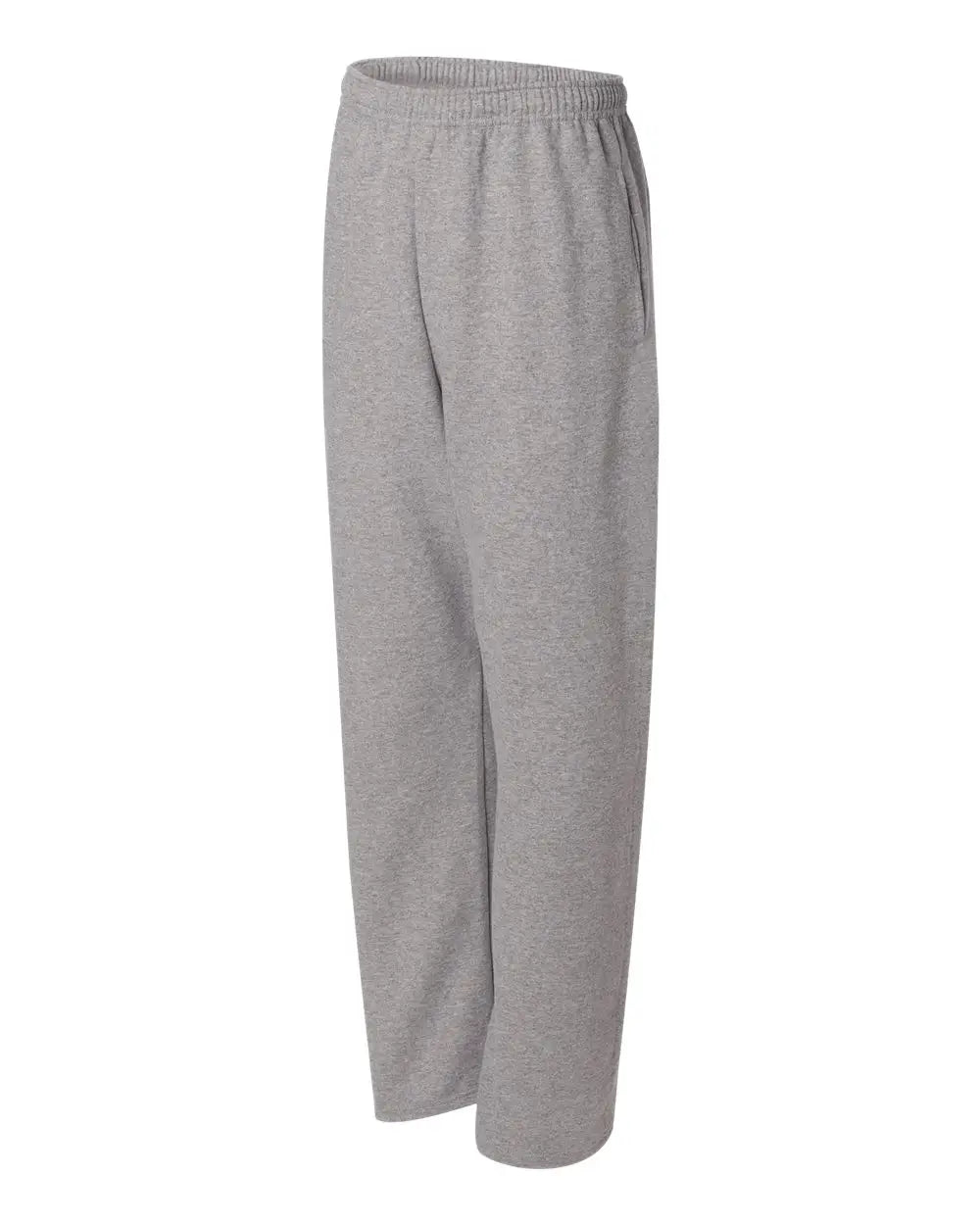 Jerzees 974mpr Nublend® Open-bottom Sweatpants with Pockets - Oxford - Light Gray / s