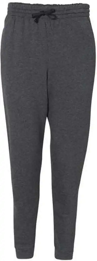 Jerzees 975mpr Nublend Joggers Black Heather
