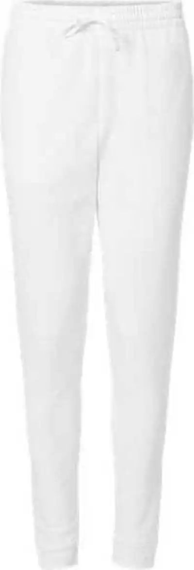 Jerzees 975mpr Nublend Joggers White
