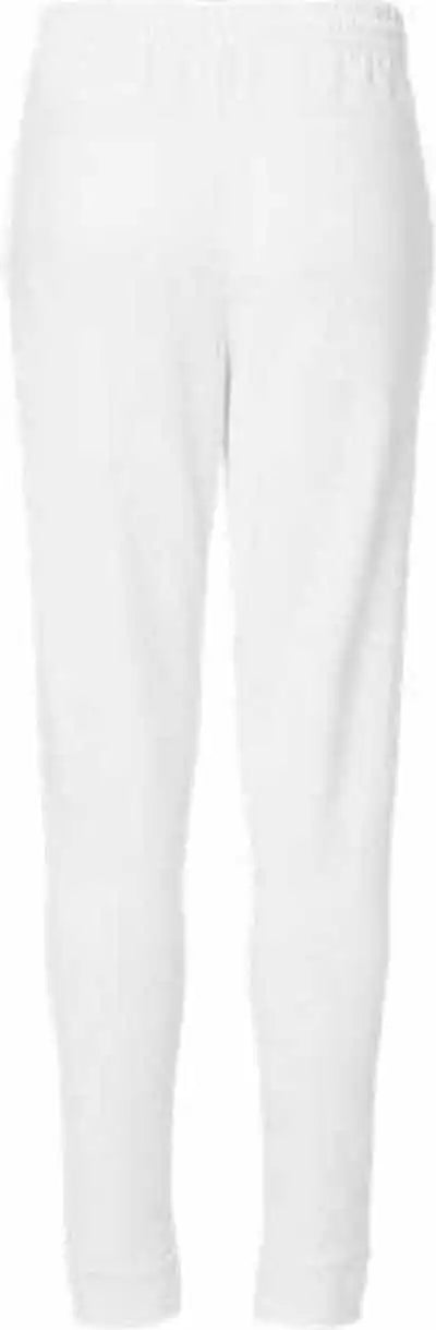 Jerzees 975mpr Nublend Joggers White