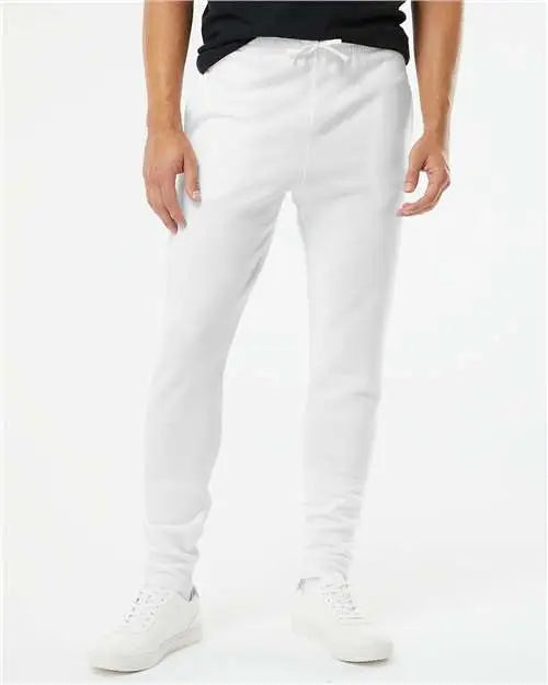 Jerzees 975mpr Nublend® Joggers - White