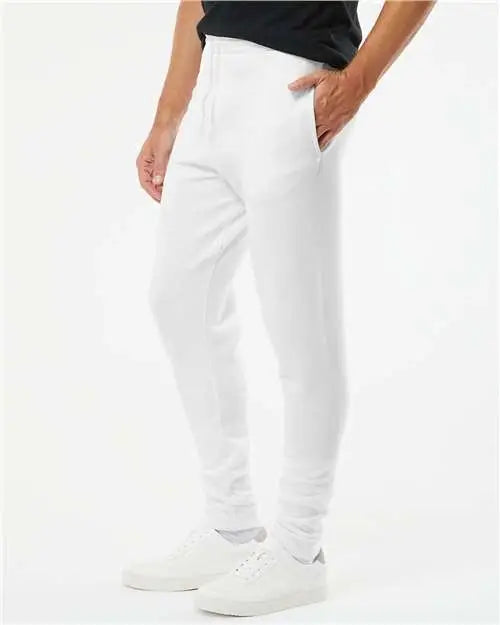 Jerzees 975mpr Nublend® Joggers - White