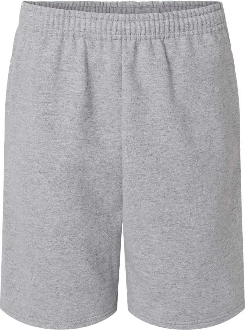 Jerzees 978mpr Nublend Fleece Shorts - Athletic Heather