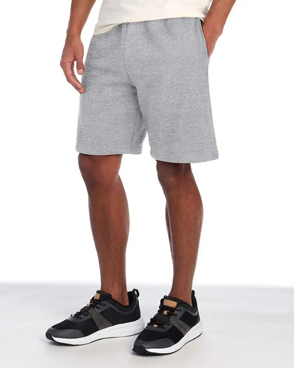 Jerzees 978mpr Nublend Fleece Shorts - Athletic Heather