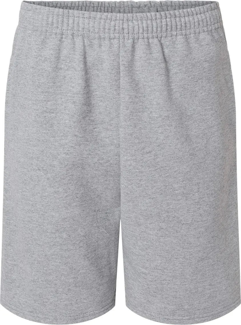 Jerzees 978mpr Nublend® Fleece Shorts - Athletic Heather - Light Gray / s