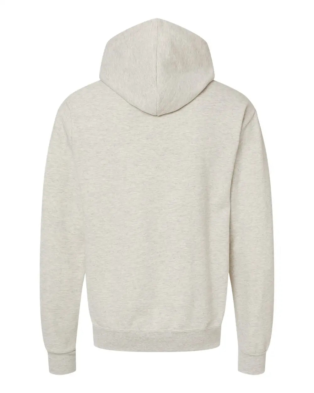 Jerzees 98cr Nublend® Billboard Hooded Sweatshirt - Oatmeal Heather White