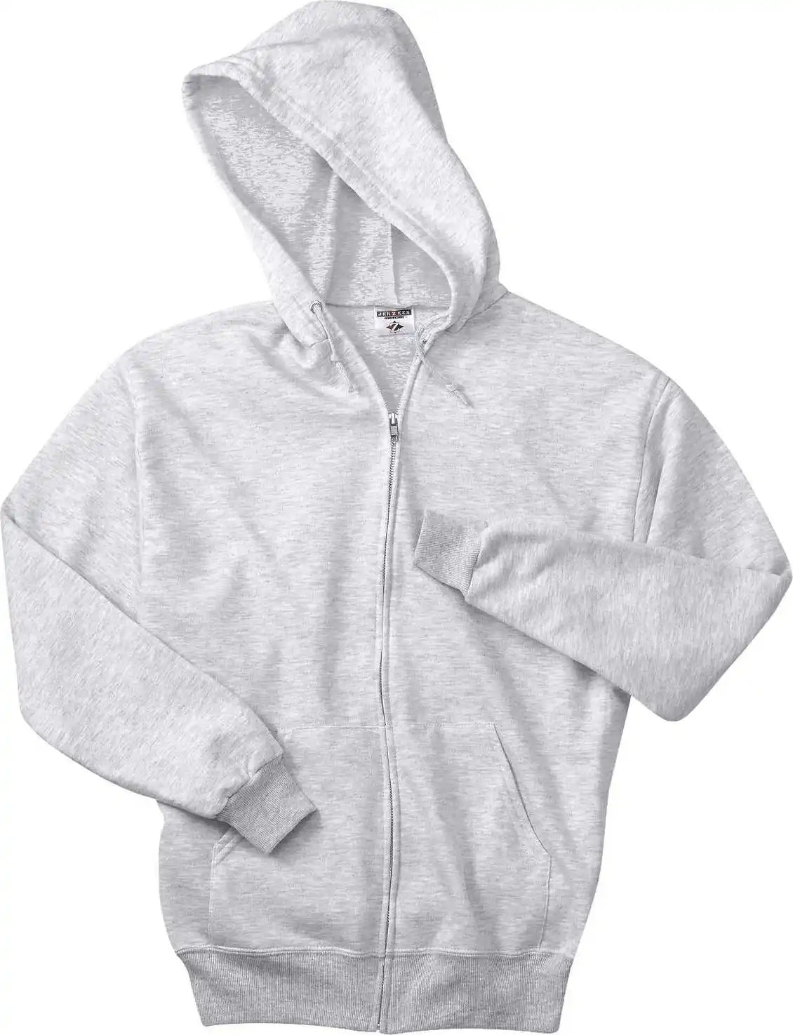 Jerzees 993m Nublend Full Zip Hooded Sweatshirt Ash