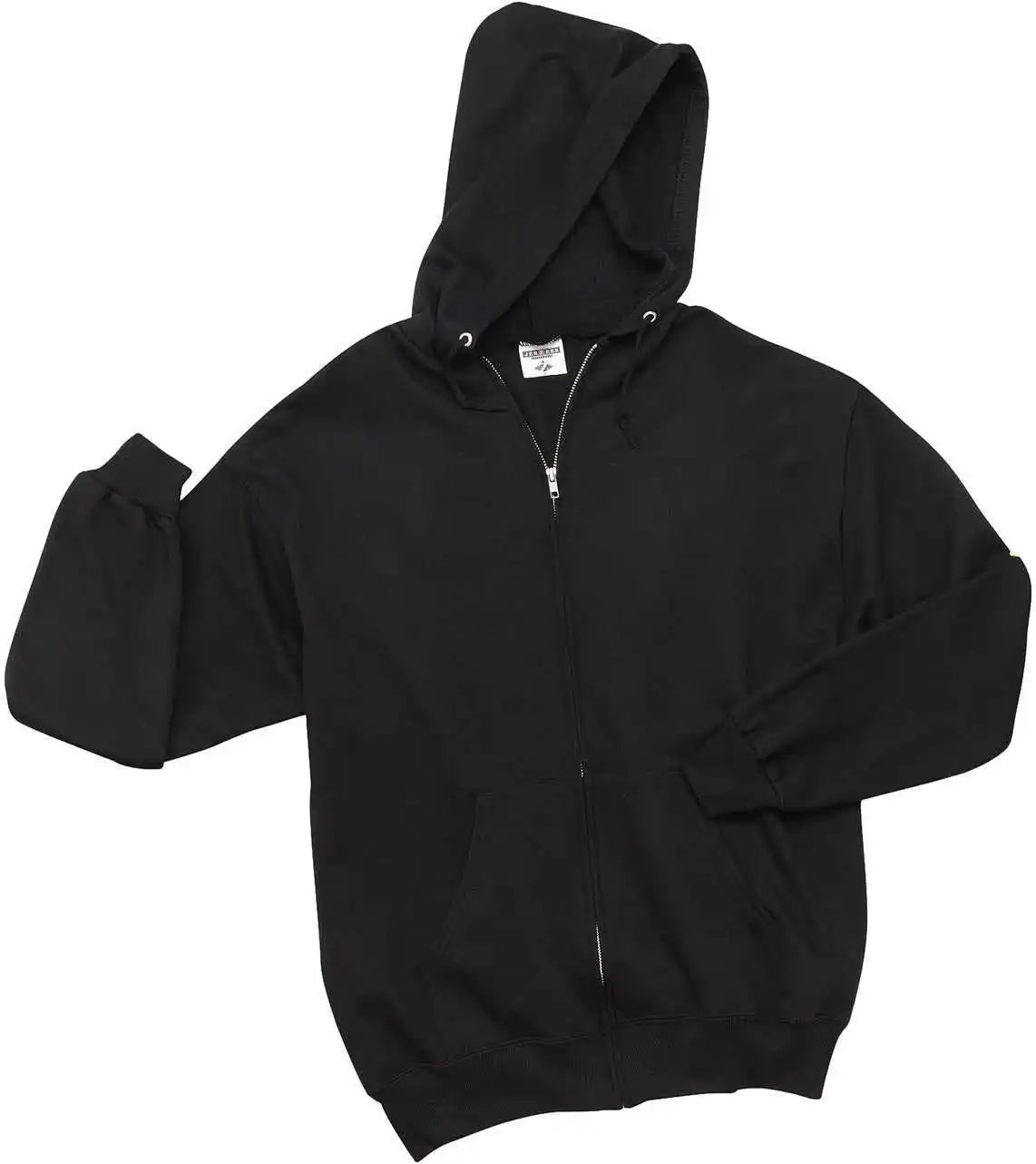 Jerzees 993m Nublend Full Zip Hooded Sweatshirt Black