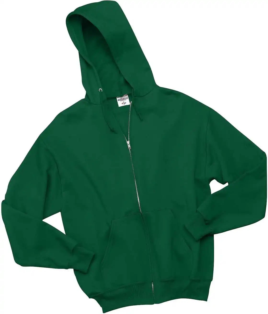 Jerzees 993m Nublend Full Zip Hooded Sweatshirt Forest Green