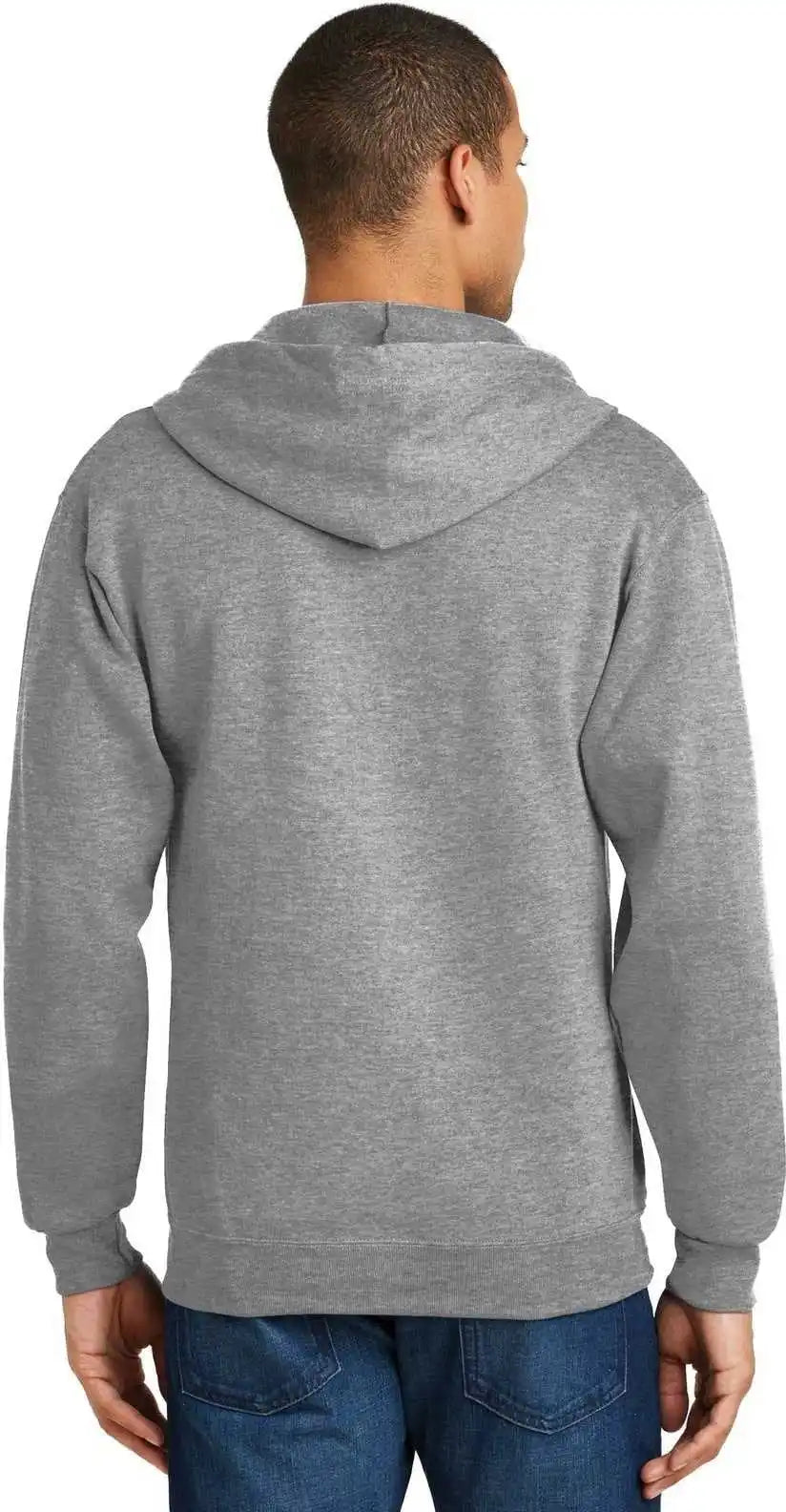 Jerzees 993m Nublend Full Zip Hooded Sweatshirt Oxford