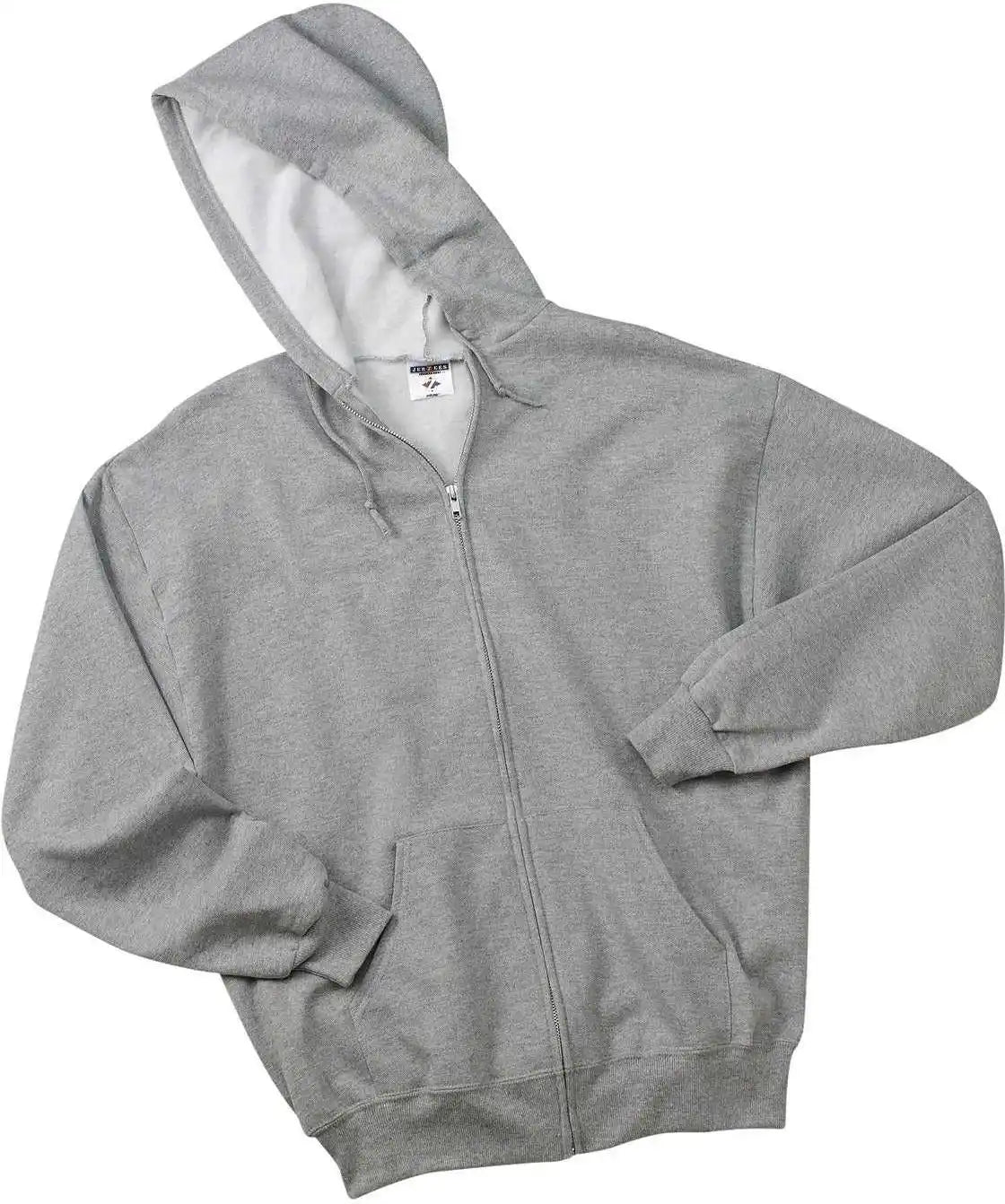 Jerzees 993m Nublend Full Zip Hooded Sweatshirt Oxford