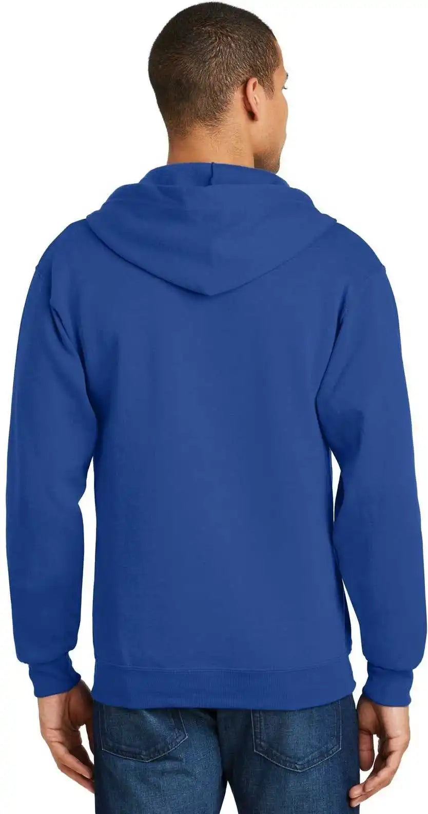 Jerzees 993m Nublend Full-zip Hooded Sweatshirt - Royal