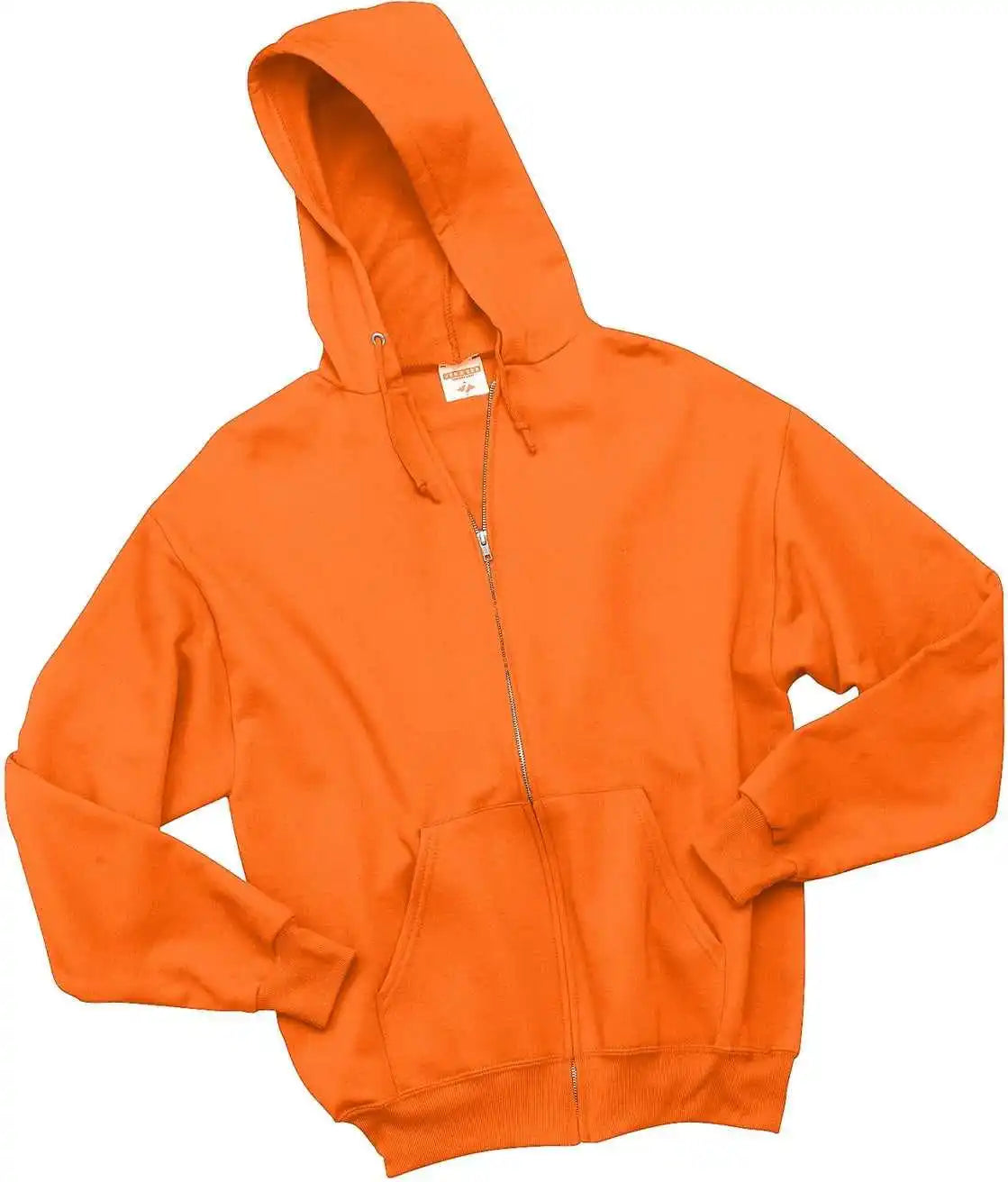 Jerzees 993m Nublend Full-zip Hooded Sweatshirt - Safety Orange
