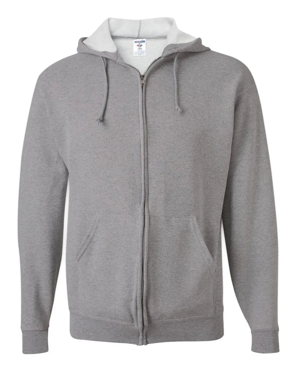 Jerzees 993mr Nublend Full-zip Hooded Sweatshirt - Oxford
