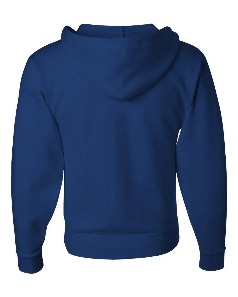 Jerzees 993mr Nublend Full-zip Hooded Sweatshirt - Royal
