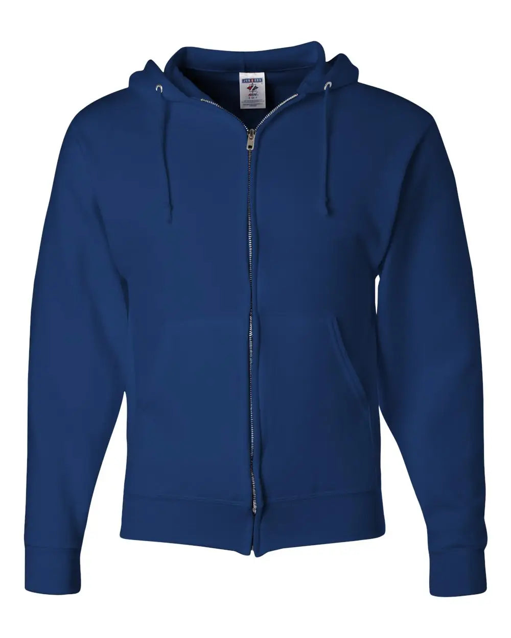Jerzees 993mr Nublend Full-zip Hooded Sweatshirt - Royal