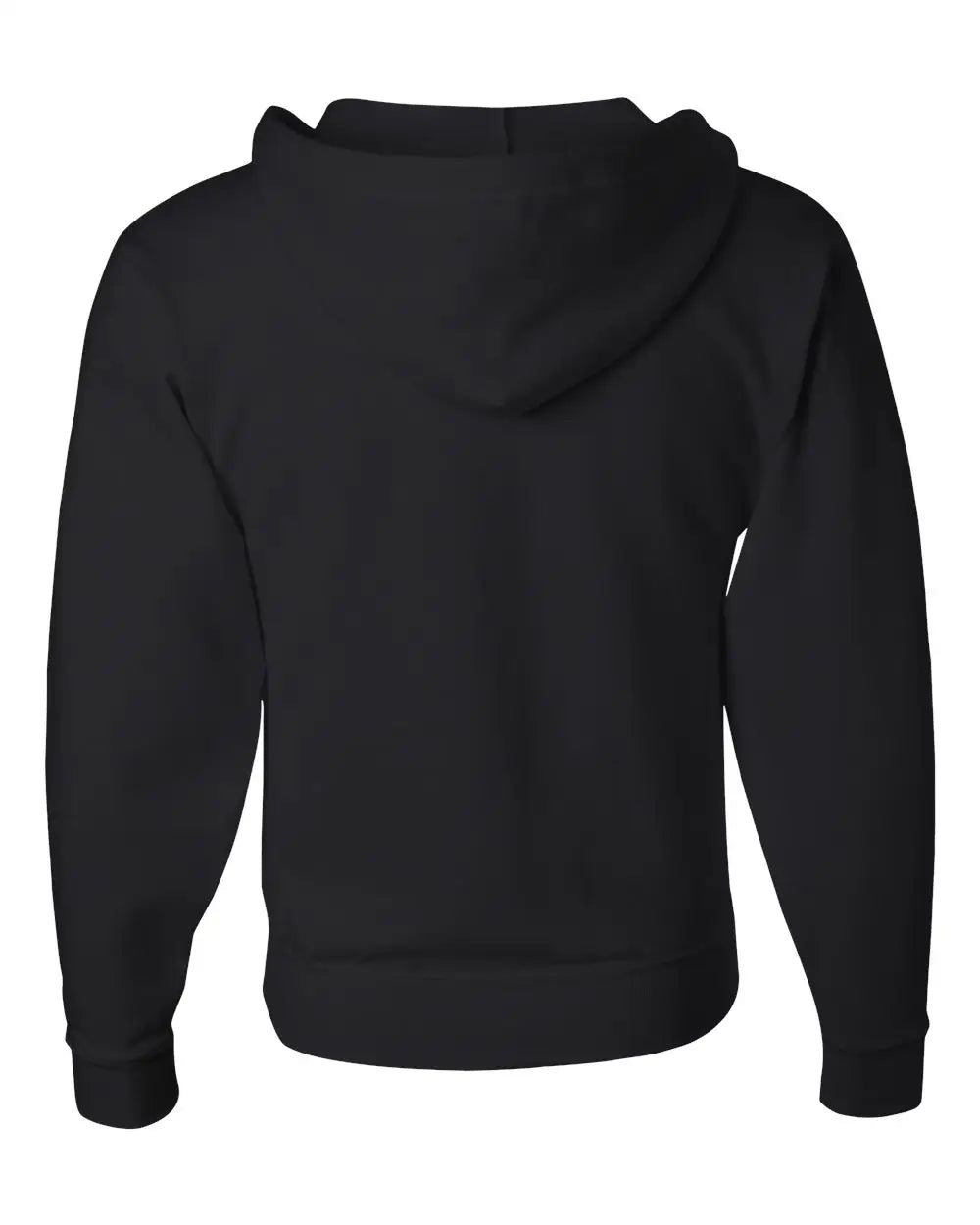 Jerzees 993mr Nublend® Full-zip Hooded Sweatshirt - Black