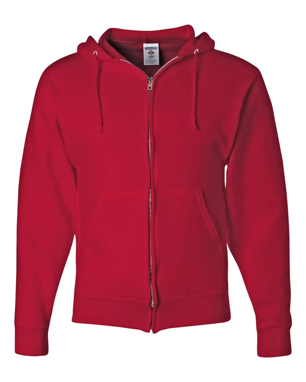 Jerzees 993mr Nublend® Full-zip Hooded Sweatshirt - True Red