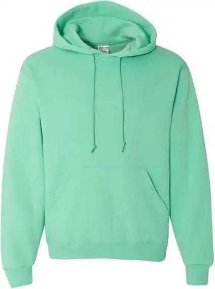 Jerzees 996mr Nublend Hooded Sweatshirt Cool Mint