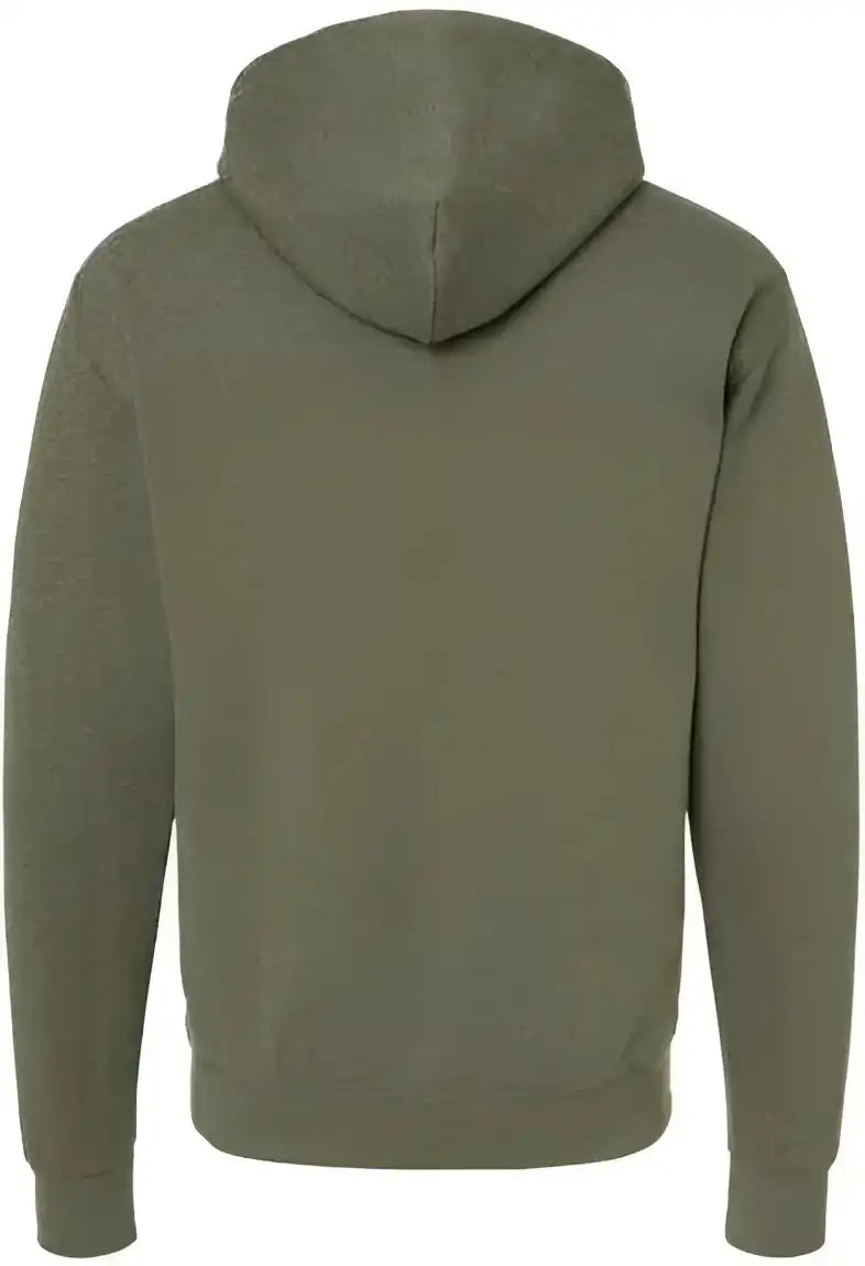 Jerzees 996mr Nublend Hooded Sweatshirt Military Green Heather