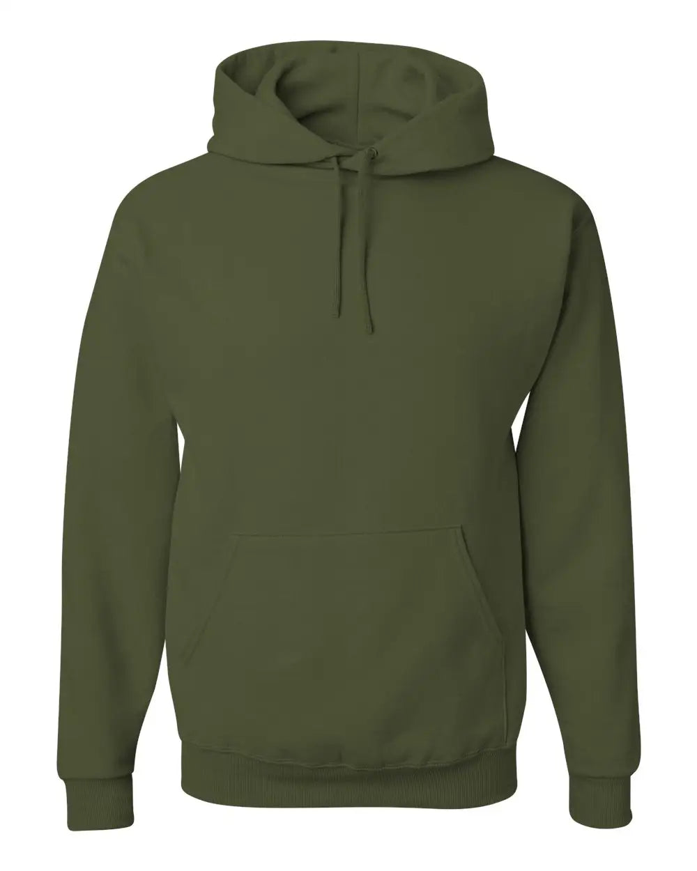 Jerzees 996mr Nublend Hooded Sweatshirt - Military Green