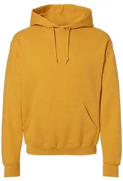 Jerzees 996mr Nublend Hooded Sweatshirt Mustard Heather