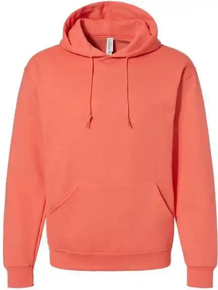 Jerzees 996mr Nublend Hooded Sweatshirt - Sunset Coral